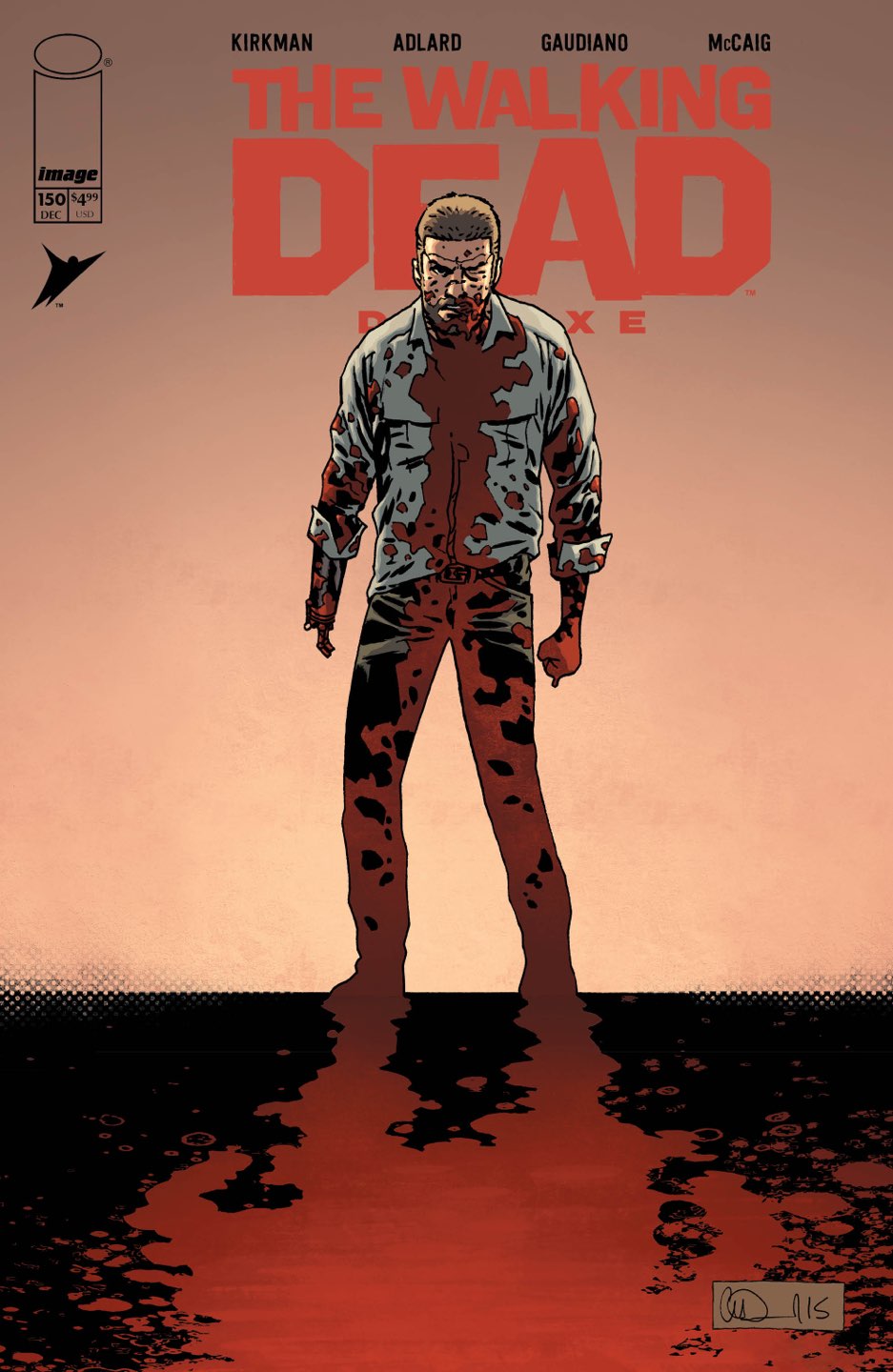Walking Dead Deluxe #150 Cover B – Charlie Adlard & Dave McCaig Variant