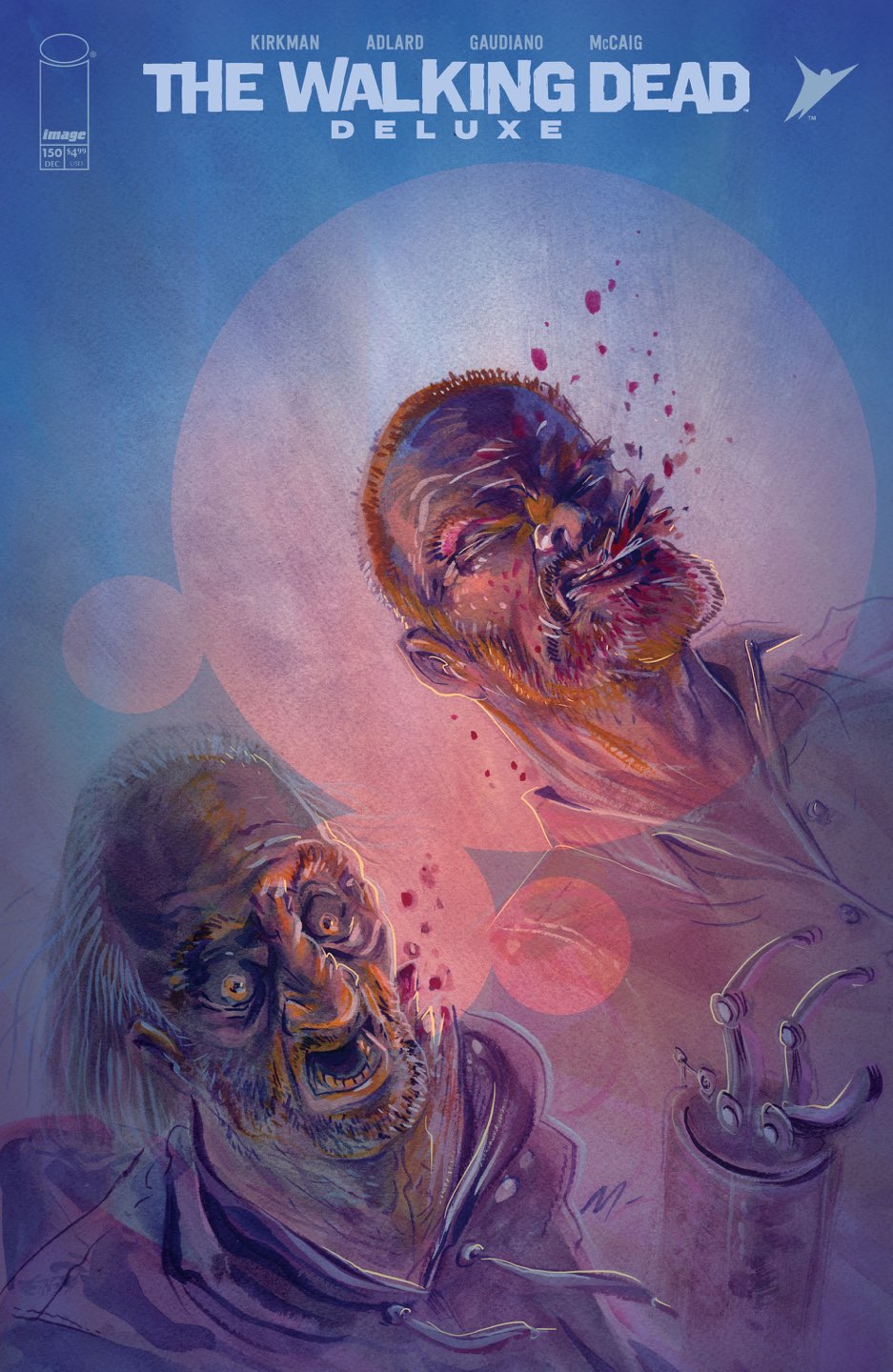 Walking Dead Deluxe #150 Cover C – Scott Morse Connecting Cover Variant