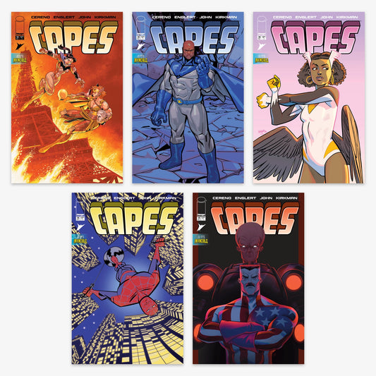 Invincible Universe Capes #14 Bundle – Covers A–E