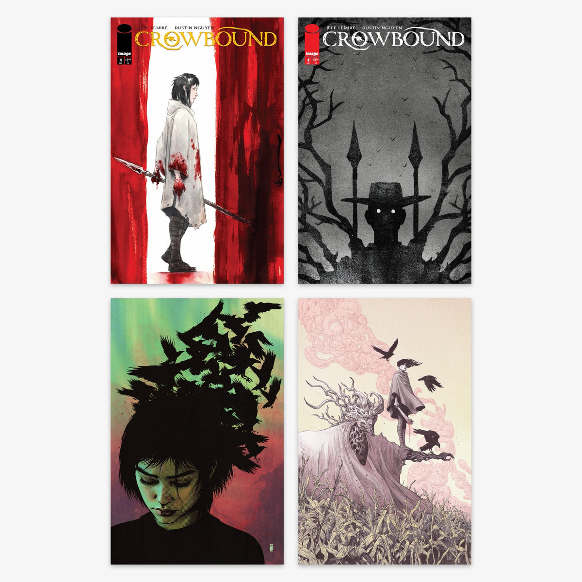 Crowbound #4 Bundle – Covers A–D (incl. Ratio Incentives)