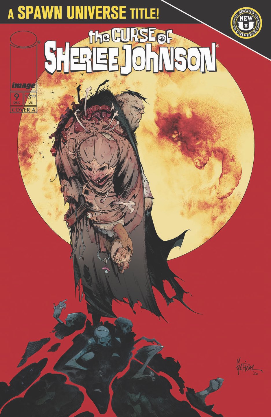 Spawn the Curse of Sherlee Johnson #9 Cover A – Jonathan Glapion