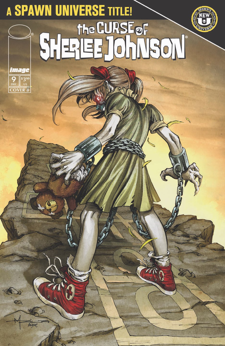 Spawn the Curse of Sherlee Johnson #9 Cover B – Daniel Maia Variant