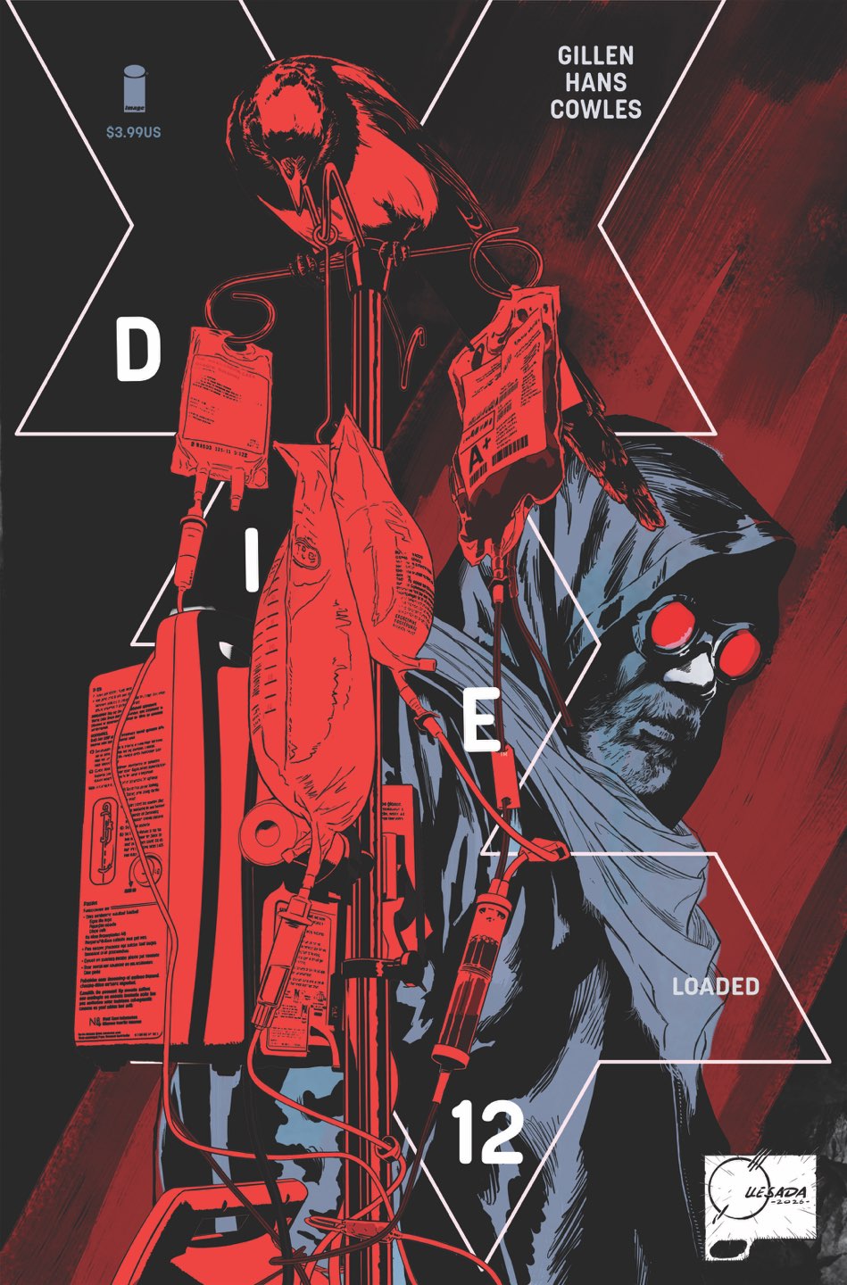 Die Loaded #12 Cover B – Joe Quesada Variant