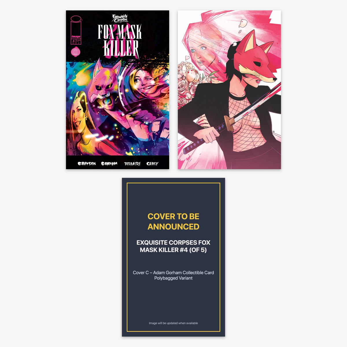 Exquisite Corpses Fox Mask Killer #4 (of 5) Bundle – Covers A–C (No Incentive) (includes cover to be announced)