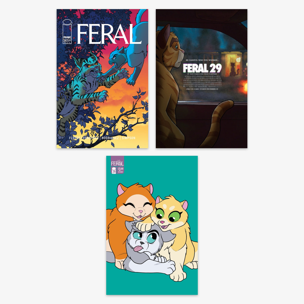 Feral #29 Bundle – Covers A–C