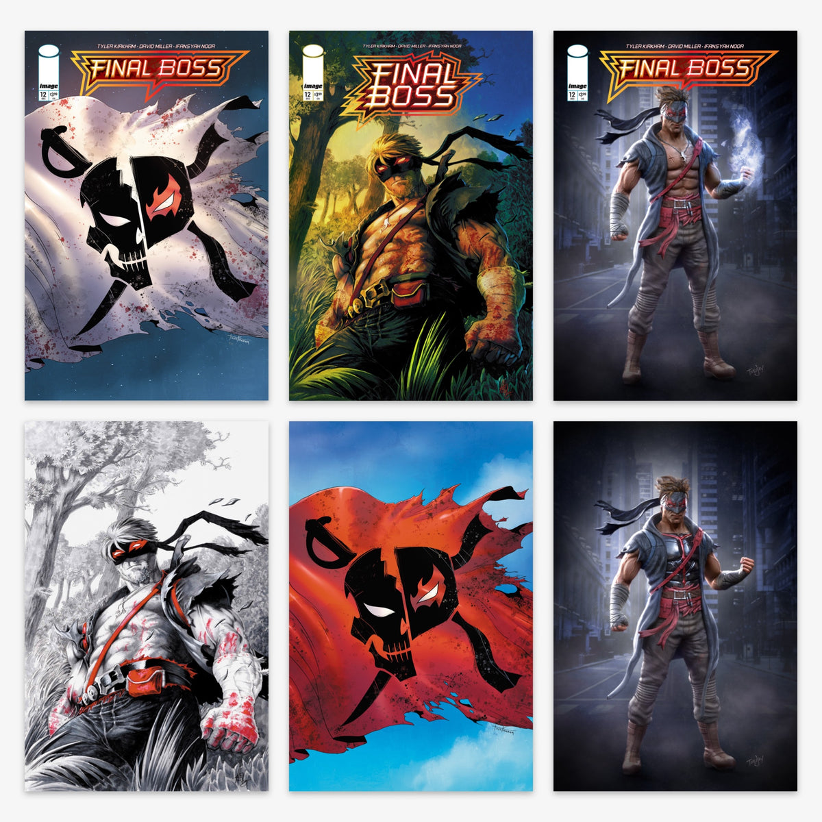 Final Boss #12 Bundle – Covers A–F (incl. Ratio Incentives)