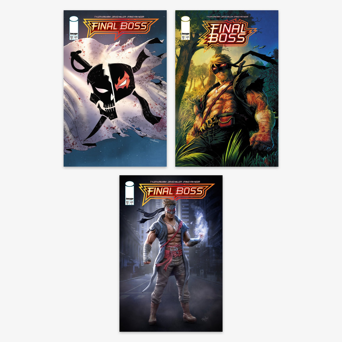 Final Boss #12 Bundle – Covers A–C (No Incentive)