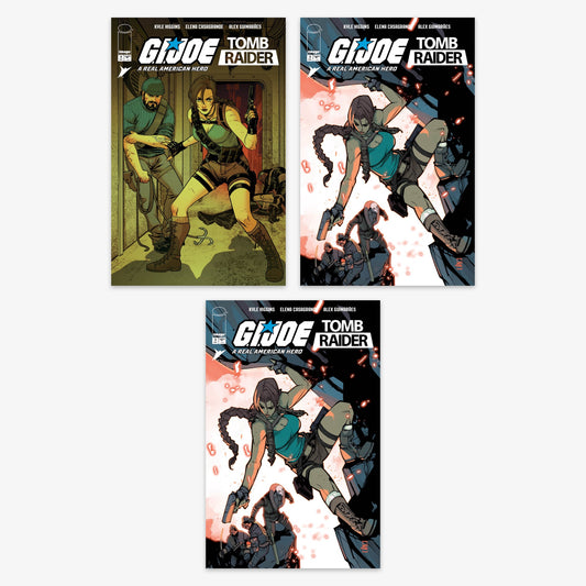 GI Joe a Real American Hero Tomb Raider #3 (of 5) Bundle – Covers A–C (No Incentive)