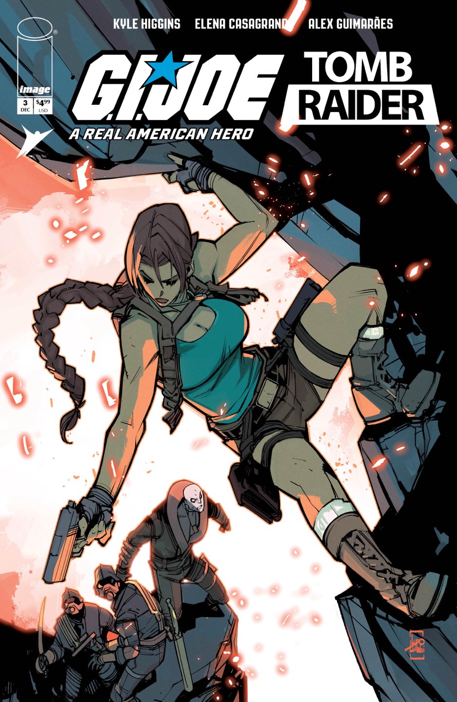 GI Joe a Real American Hero Tomb Raider #3 (of 5) Cover B – Ludo Lullabi Variant