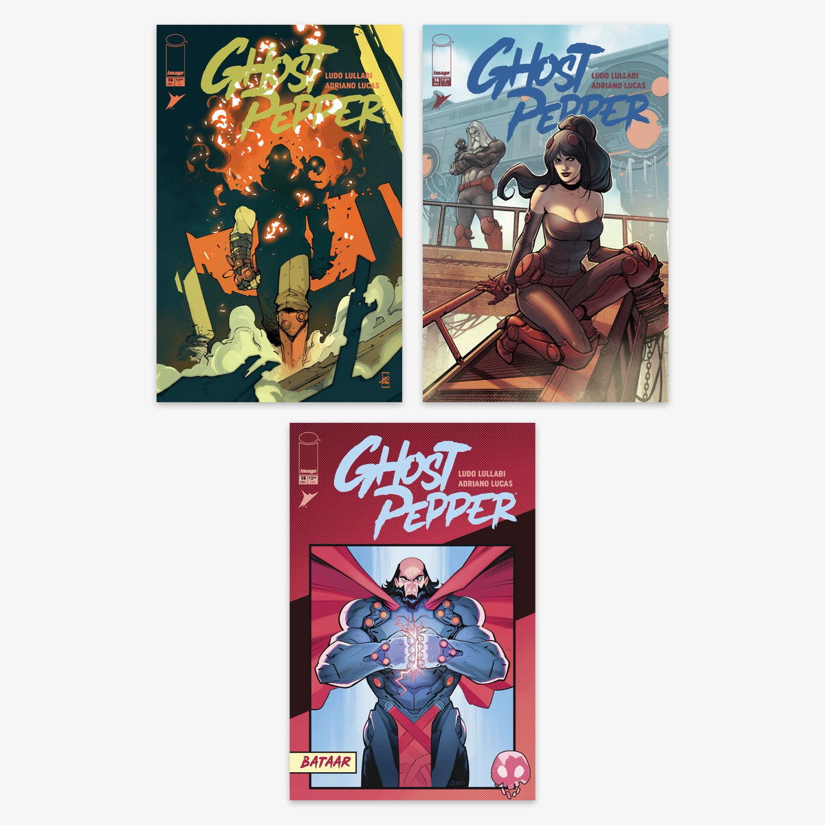 Ghost Pepper #18 Bundle – Covers A–C (No Incentive)