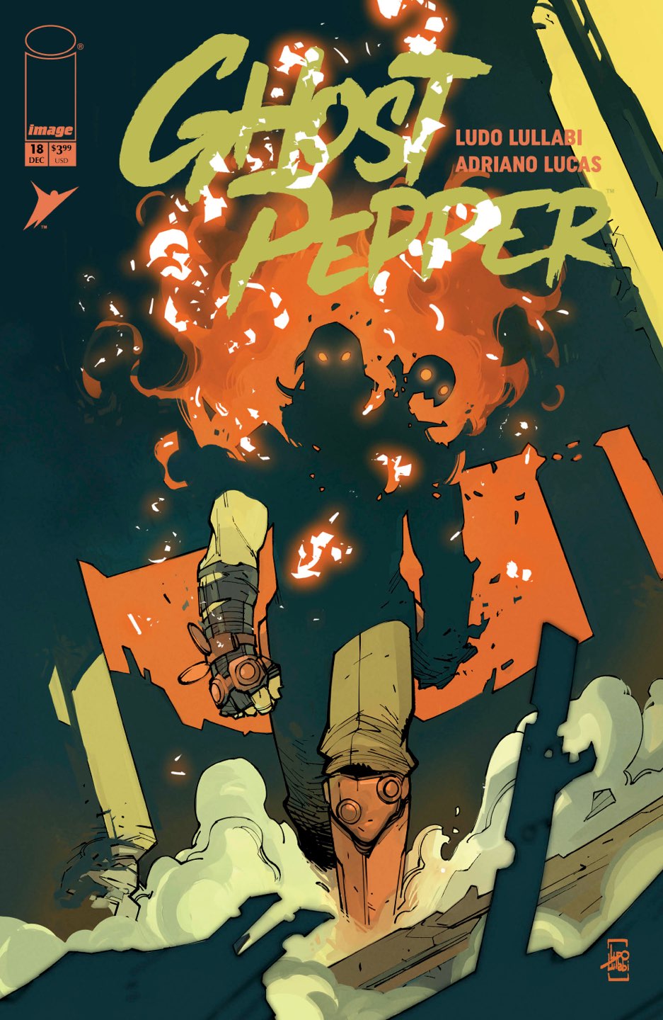 Ghost Pepper #18 Cover A – Ludo Lullabi
