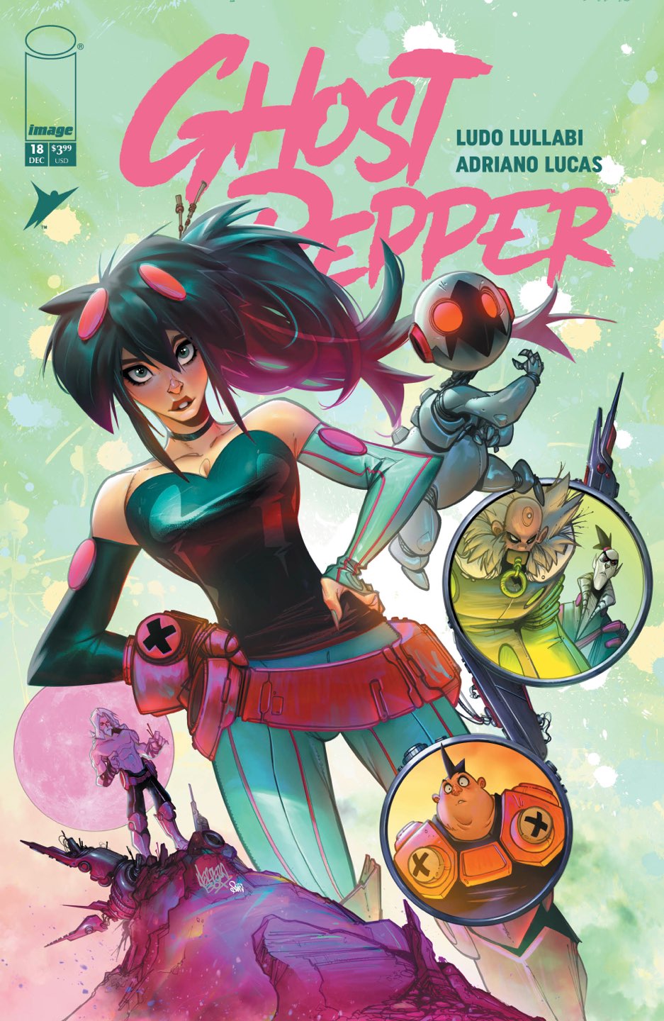 Ghost Pepper #18 Cover D – 1:25 Ratio Herrerabox & Samuel Enriquez Variant