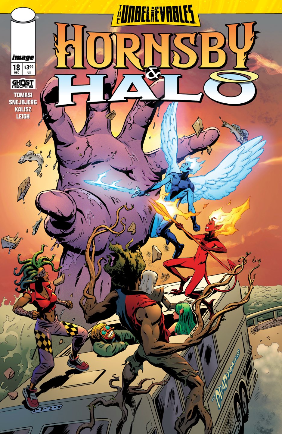 Hornsby & Halo #18 Cover A – Peter Snejbjerg & John Kalisz