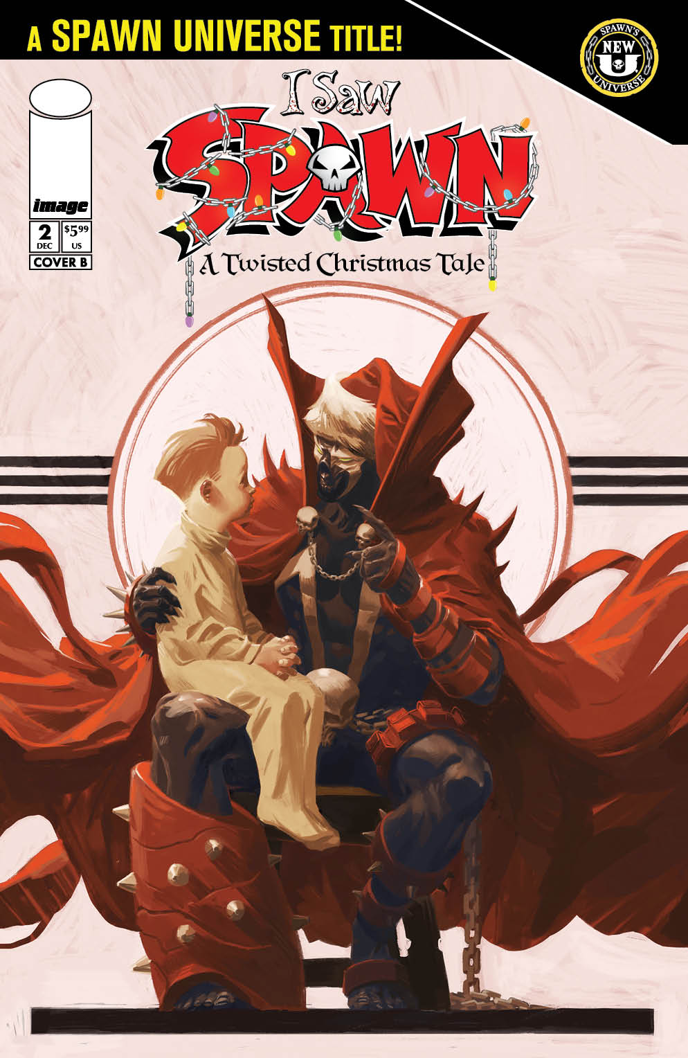 I Saw Spawn (a Twisted Christmas Tale) #2 (of 2) Cover B – Marco Failla Variant