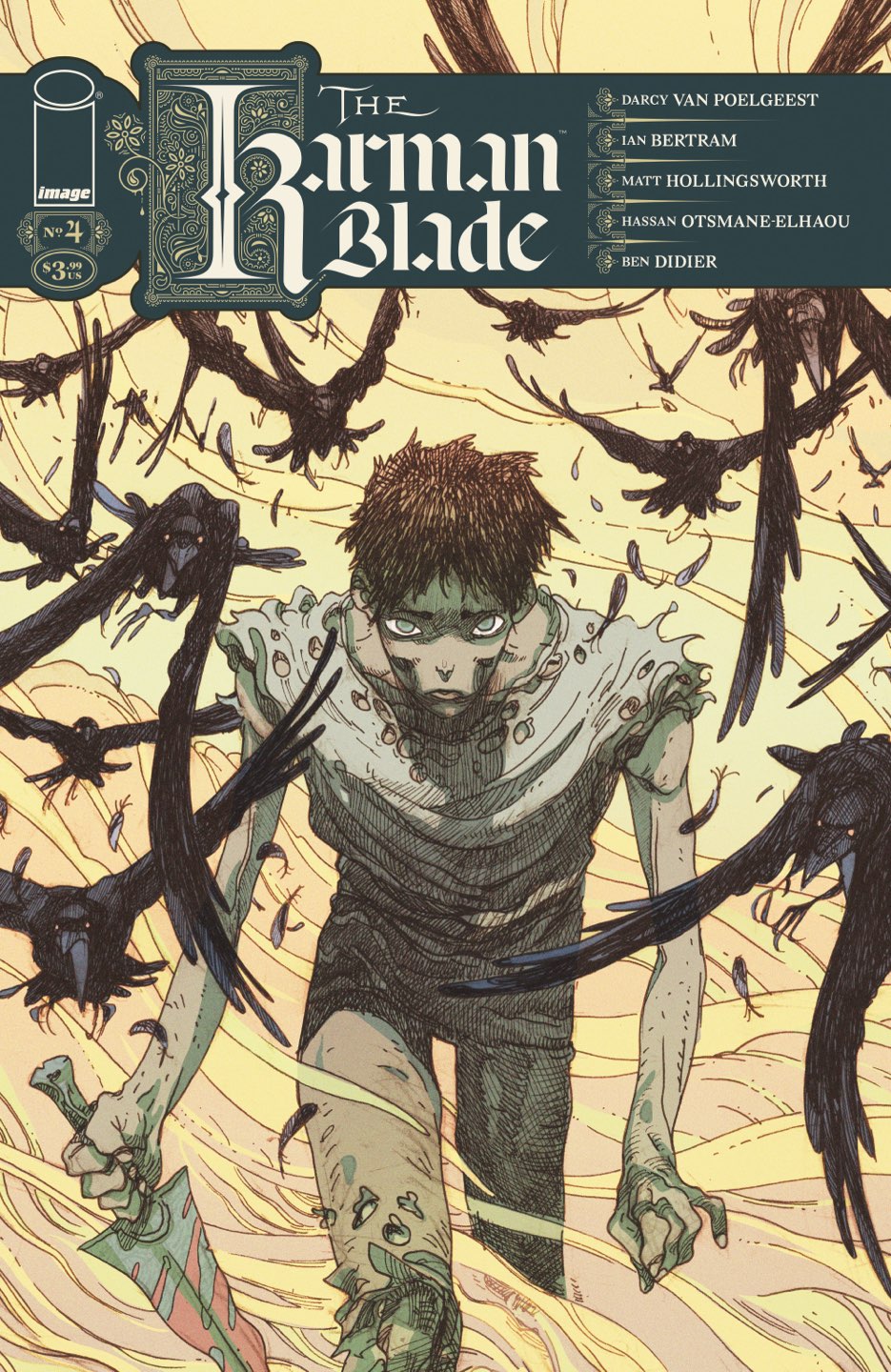 Karman Blade #4 (of 4) Cover B – Filipe Andrade Variant