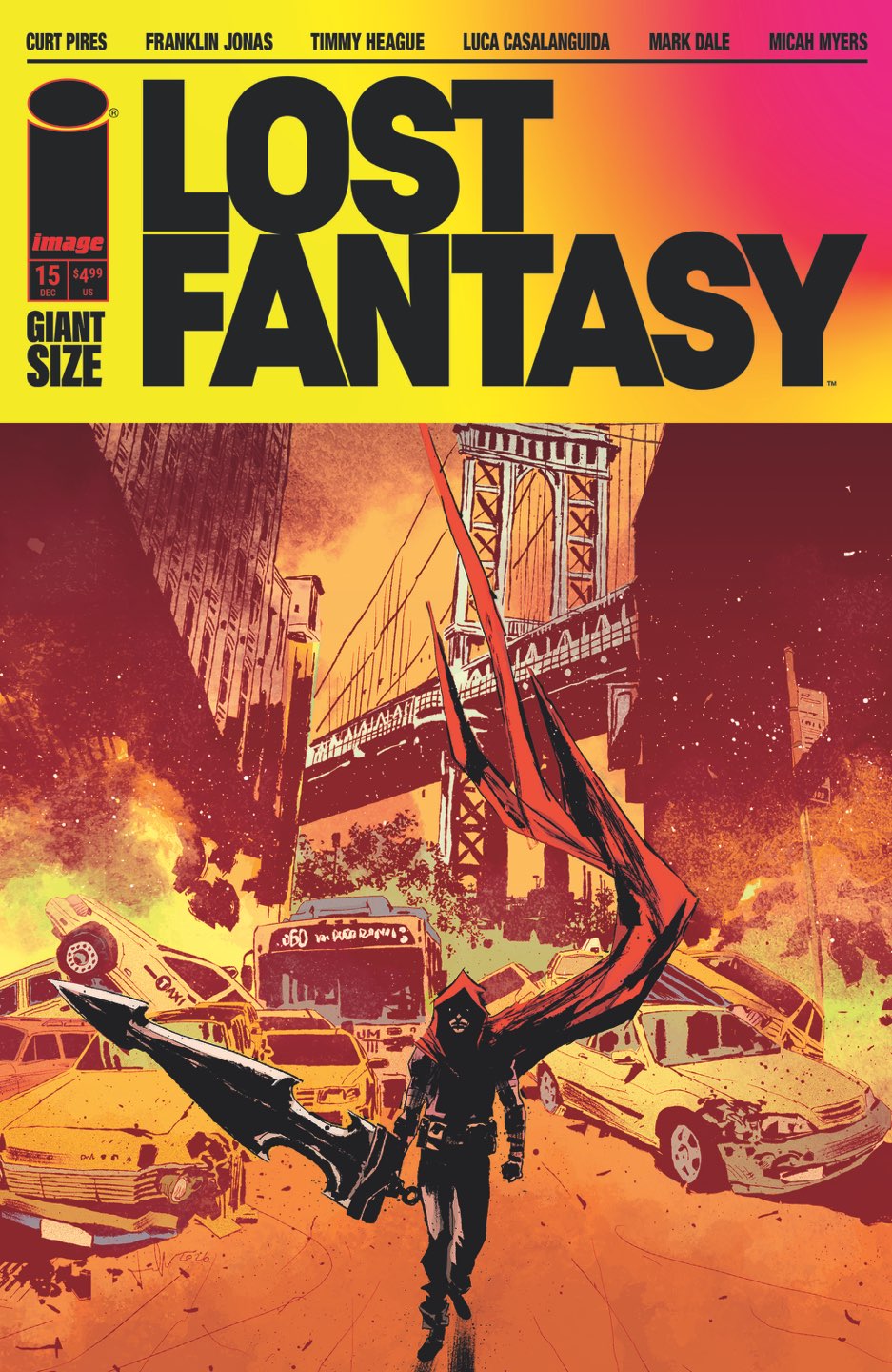 Lost Fantasy #15 Cover A – Luca Casalanguida