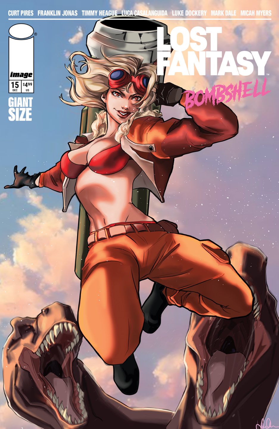 Lost Fantasy #15 Cover C – Julia Olimpia Bombshell Variant