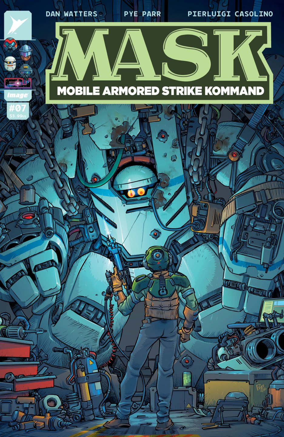 Mask #7 Cover A – Pye Parr