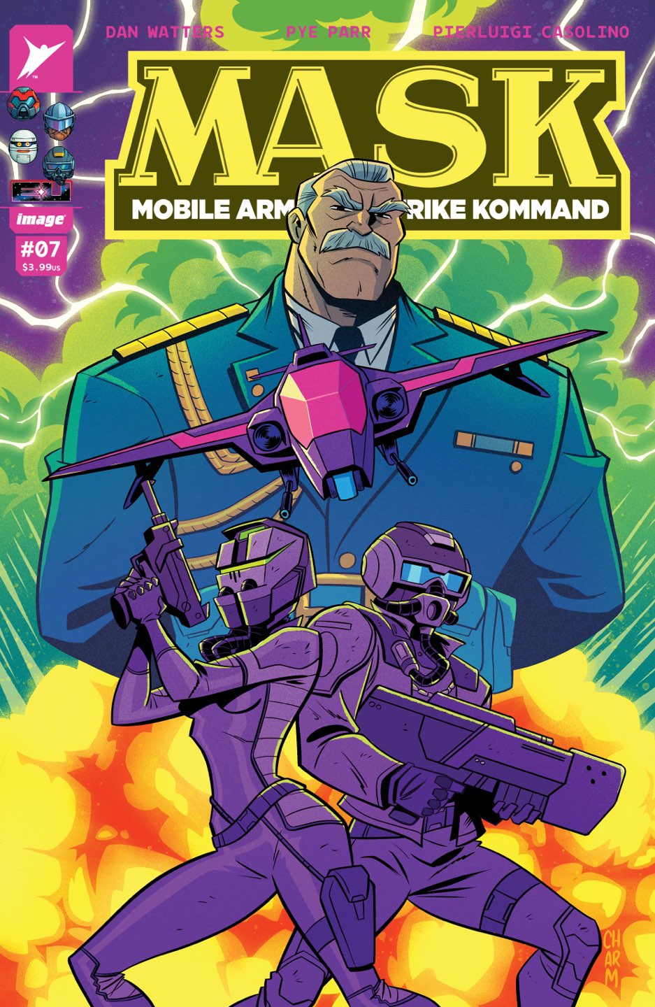 Mask #7 Cover C – Derek Charm Variant
