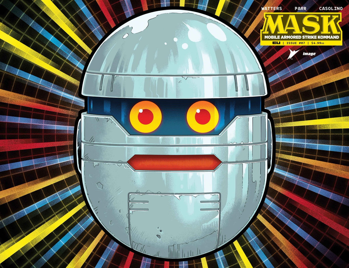 Mask #7 Cover H – Pye Parr & Luke Preece Die Cut Mask