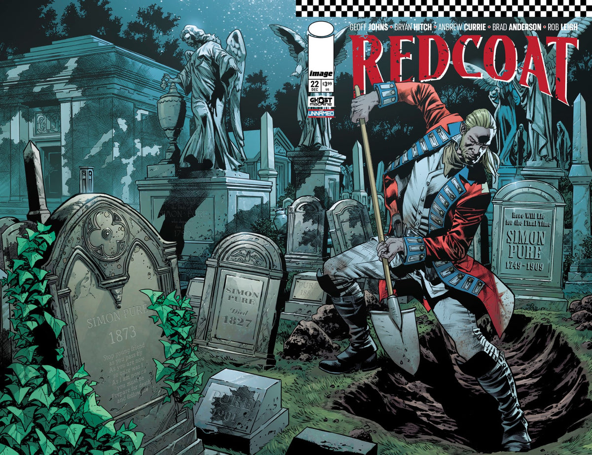 Redcoat #22 Cover A – Bryan Hitch & Brad Anderson