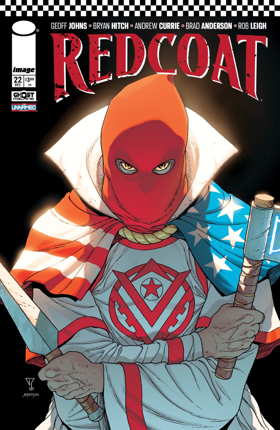 Redcoat #22 Cover B – Francis Portela & Brad Anderson Variant