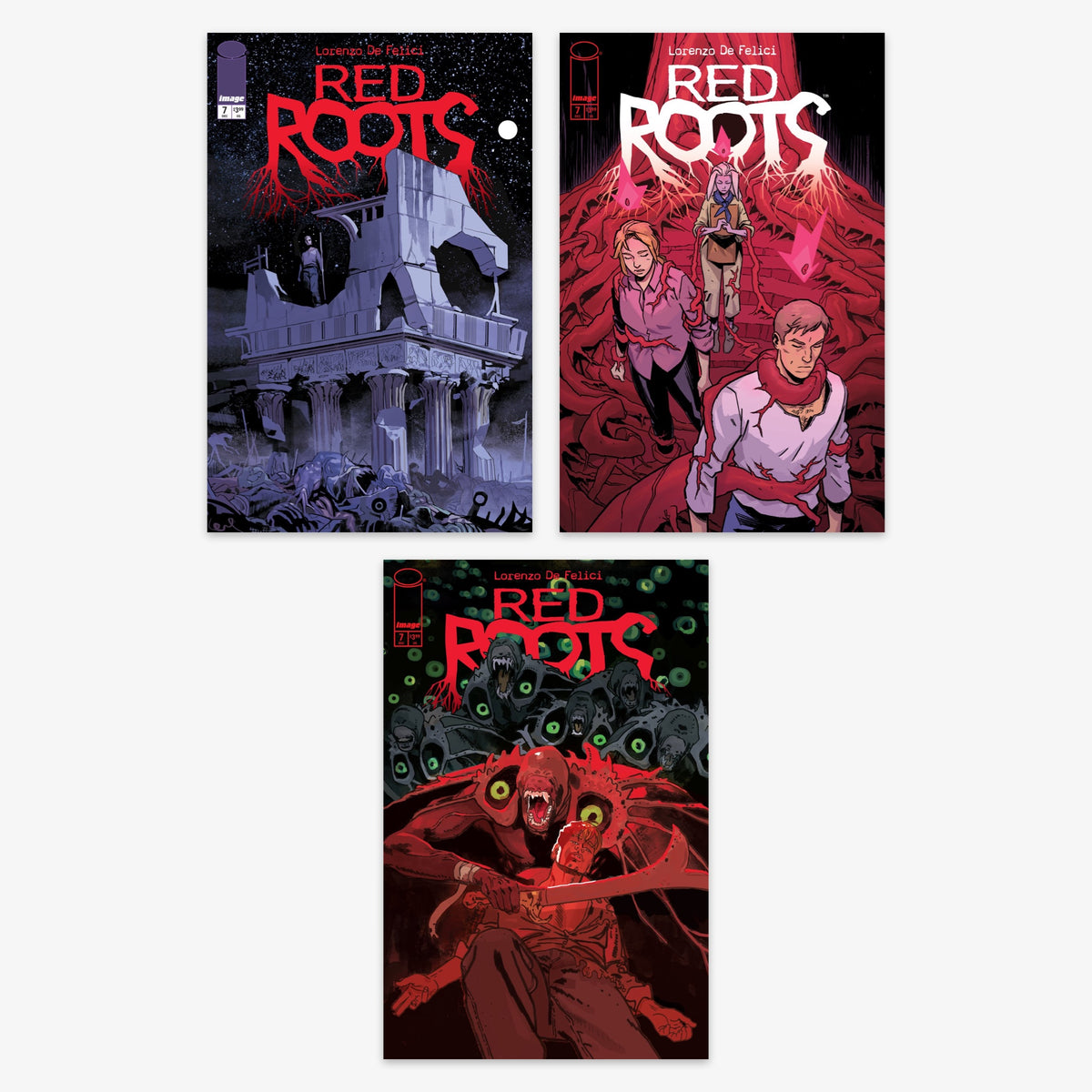 Red Roots #7 Bundle – Covers A–C