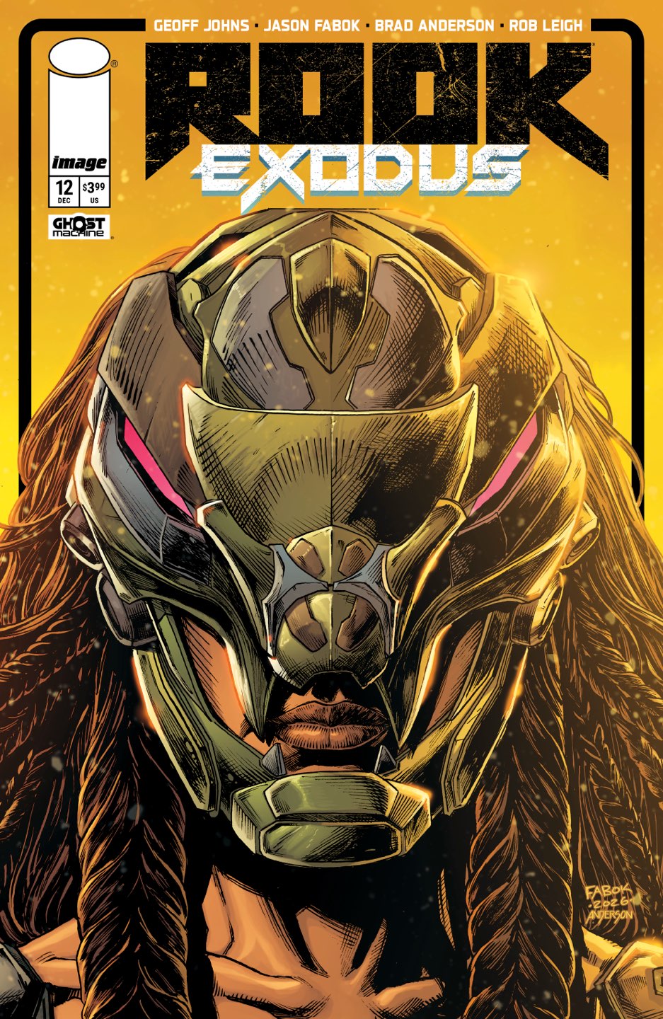 Rook Exodus #12 Cover B – Jason Fabok & Brad Anderson Variant