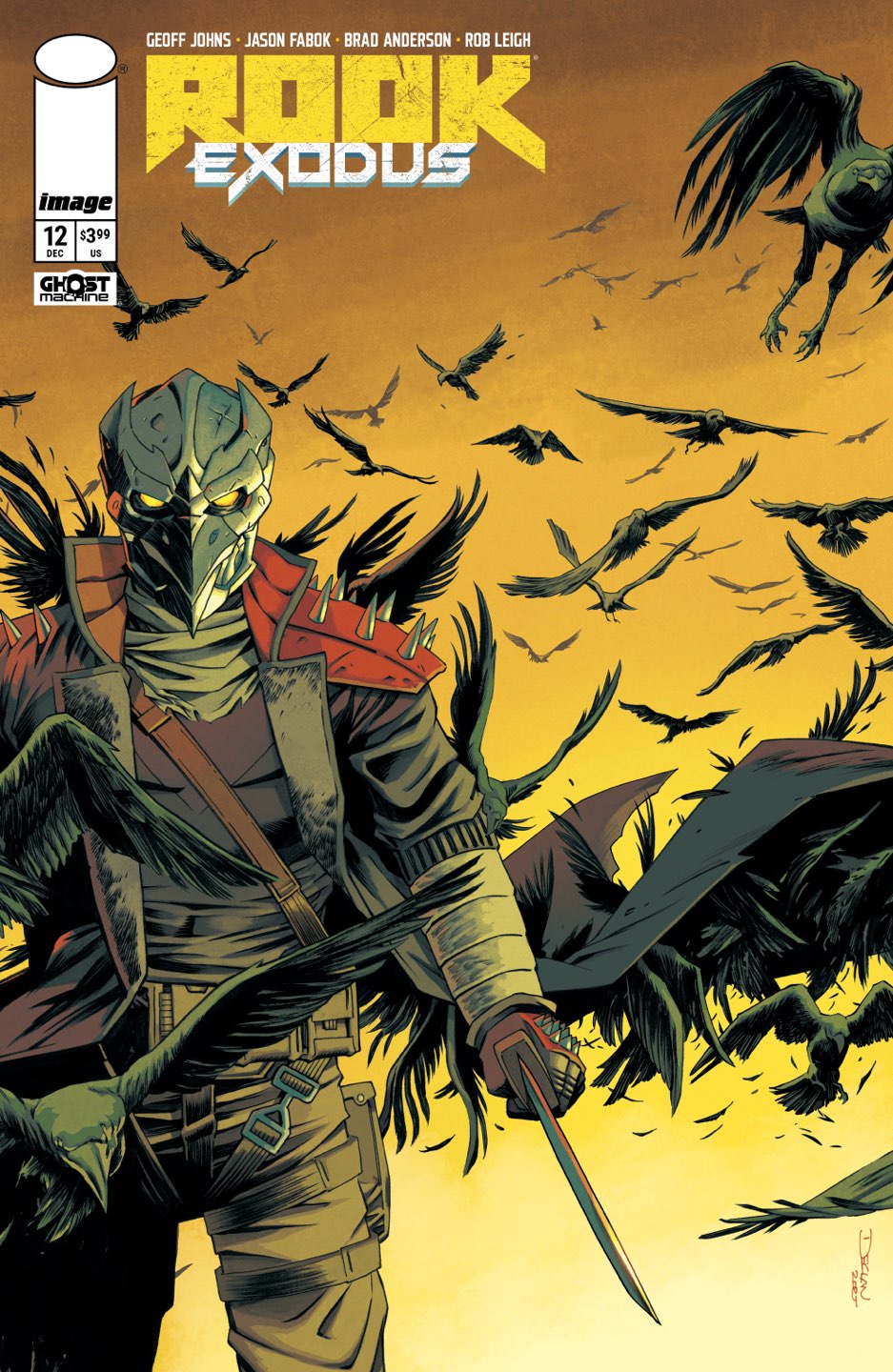 Rook Exodus #12 Cover D – Declan Shalvey Variant