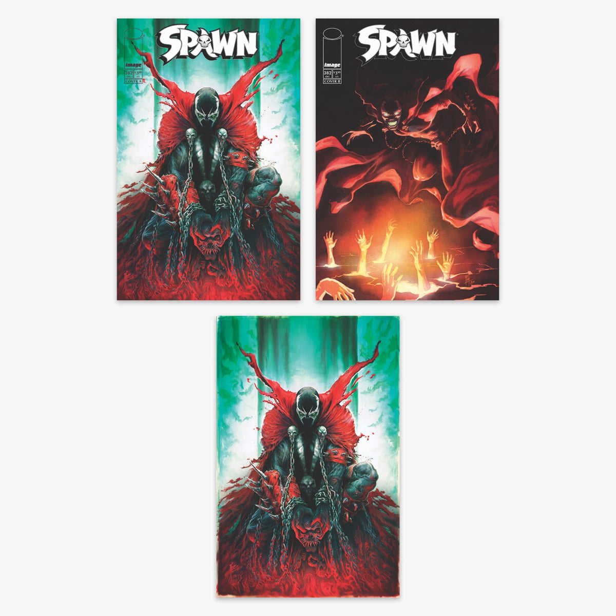 Spawn #382 Bundle – Covers A–C