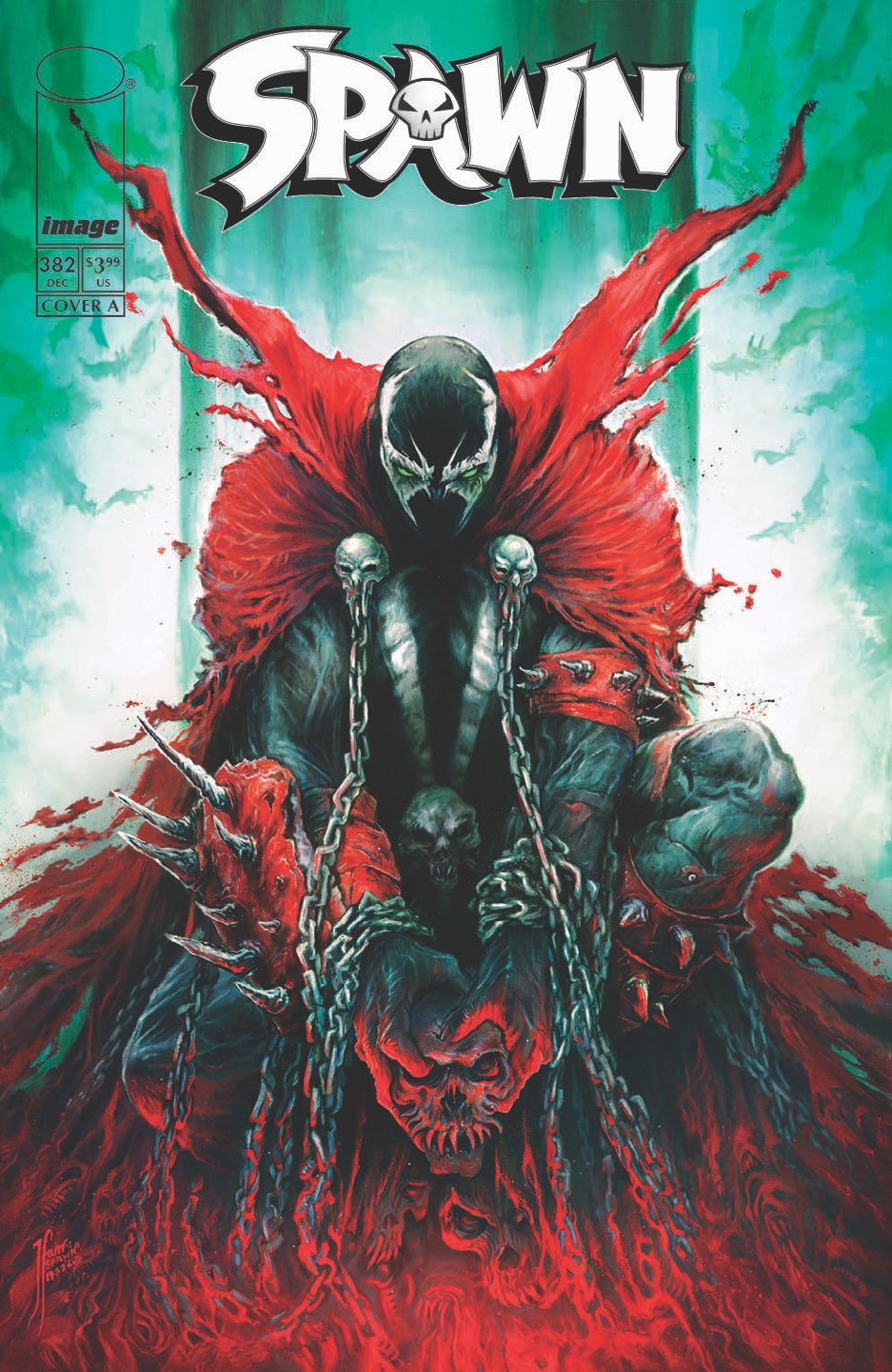 Spawn #382 Cover A – Tehani Farr