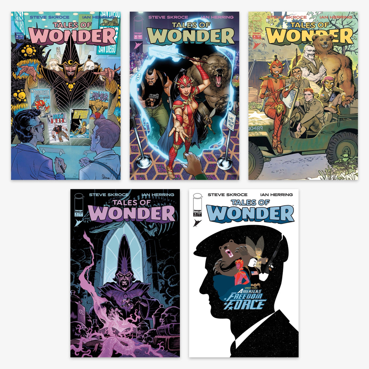 Tales of Wonder #4 (of 5) Bundle – Covers A–E (incl. Ratio Incentives)
