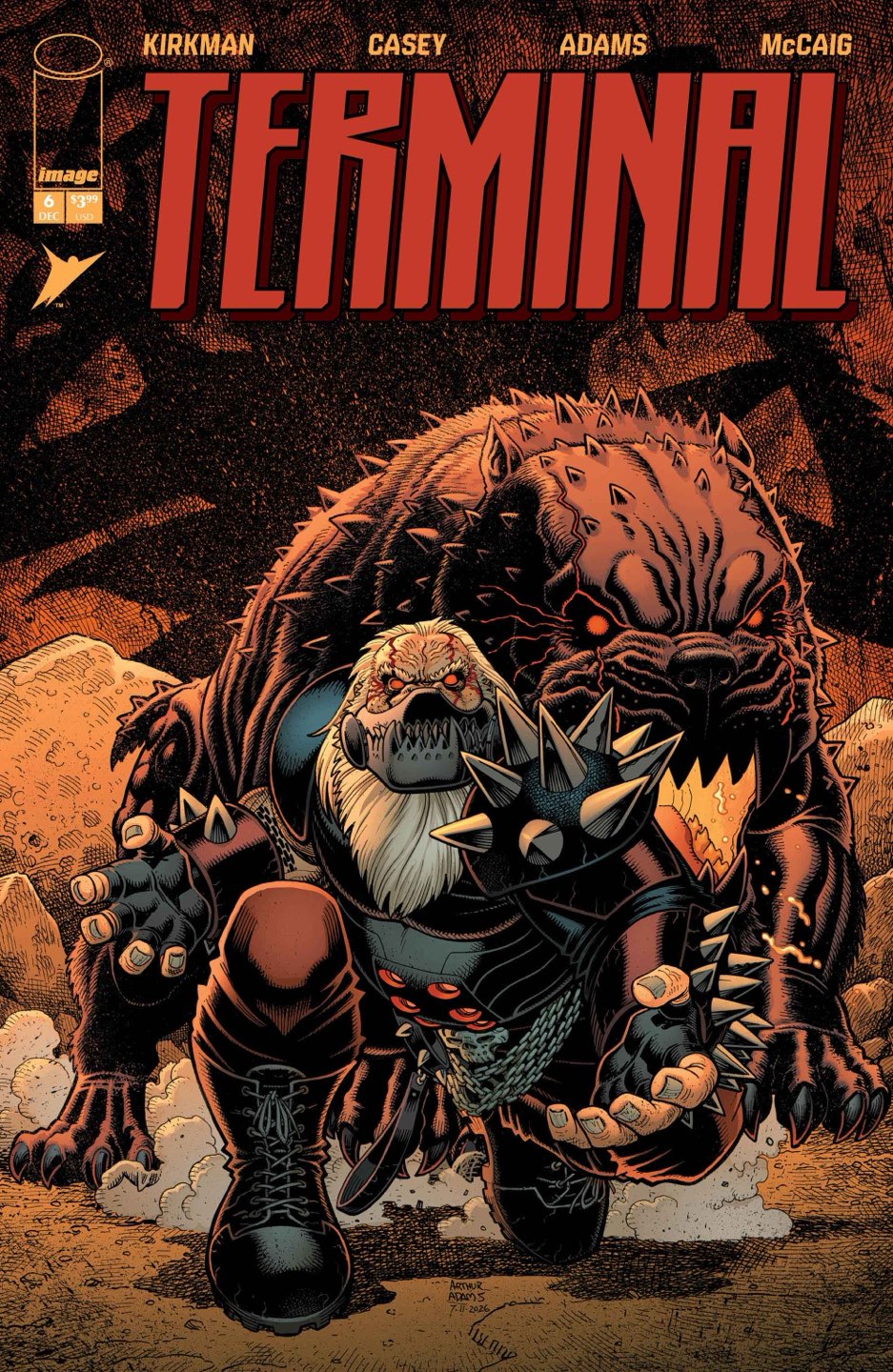 Terminal #6 Cover A – Arthur Adams & Dave McCaig