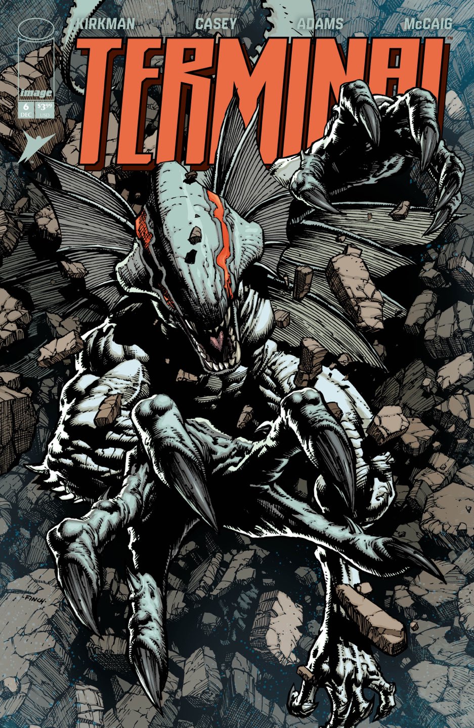 Terminal #6 Cover B – David Finch & Dave McCaig Variant