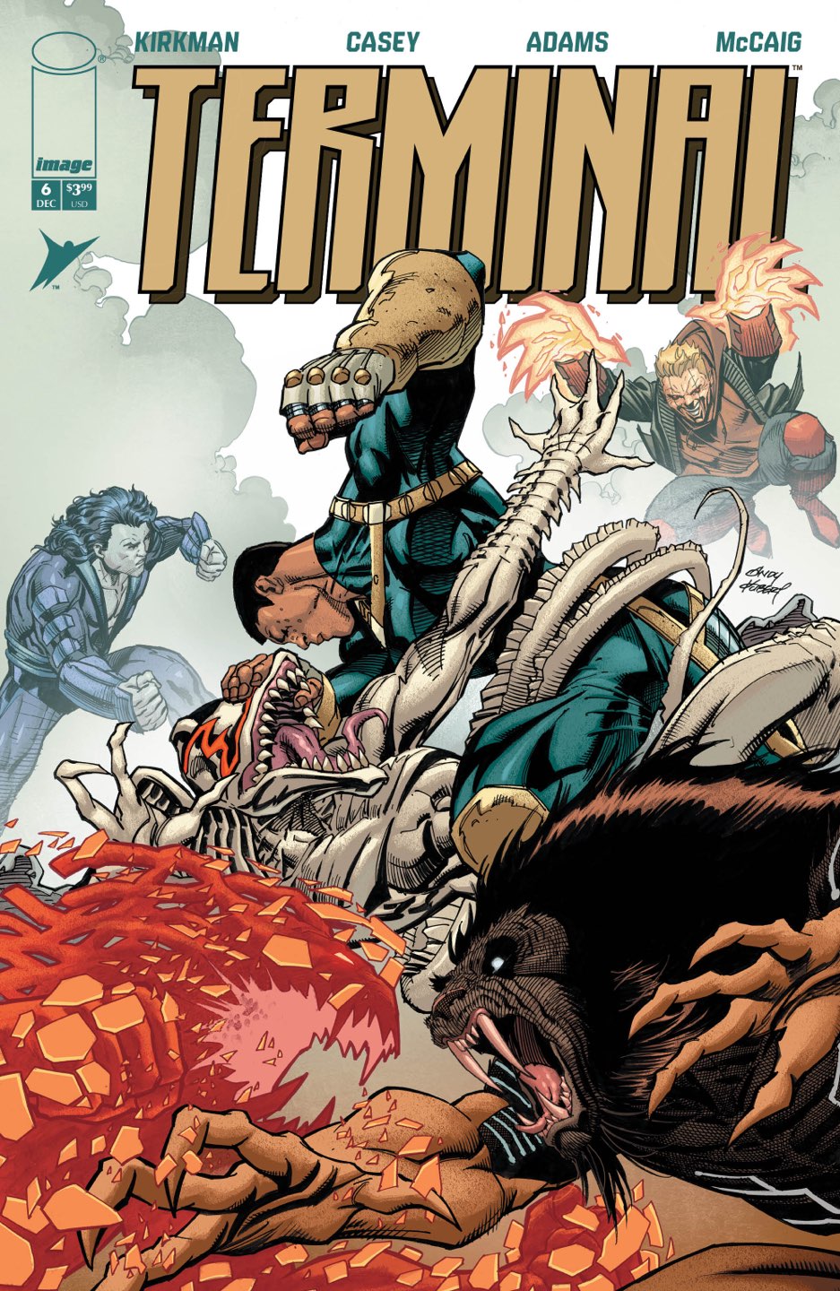Terminal #6 Cover C – Andy Kubert & Dave McCaig Variant
