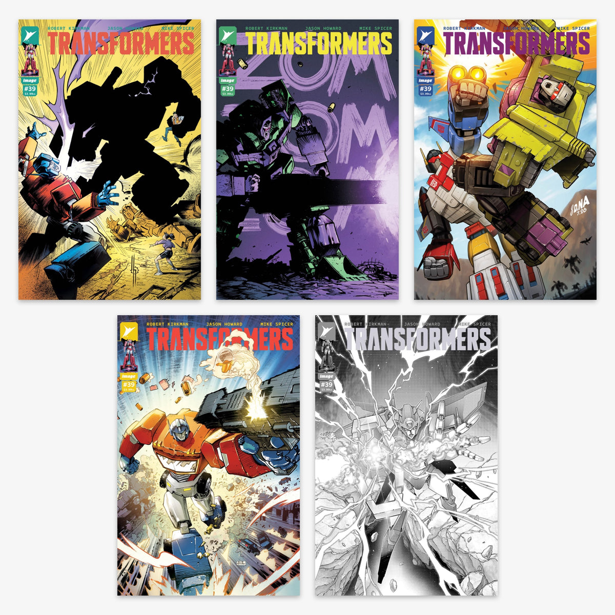 Transformers #39 Bundle – Covers A–E (incl. Ratio Incentives)