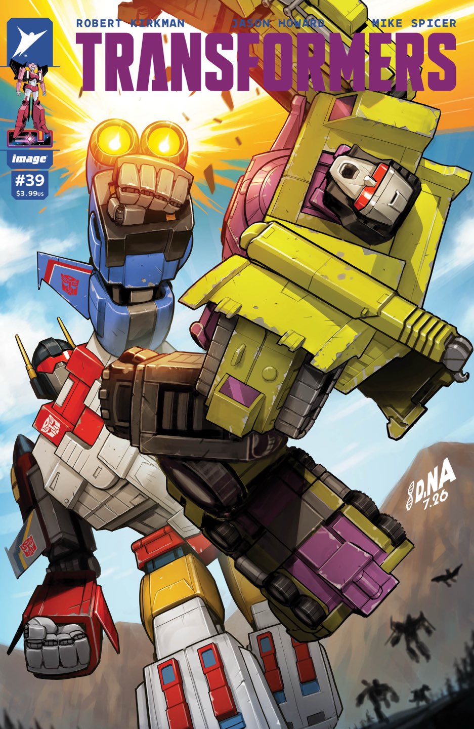 Transformers #39 Cover C – David Nakayama Variant