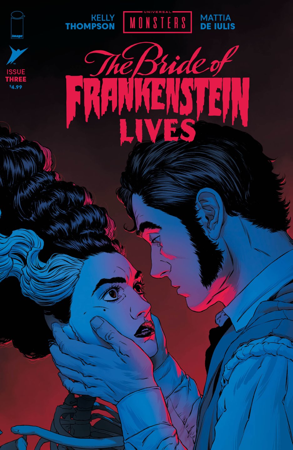 Universal Monsters the Bride of Frankenstein Lives #3 (of 4) Cover A – Mattia De Iulis