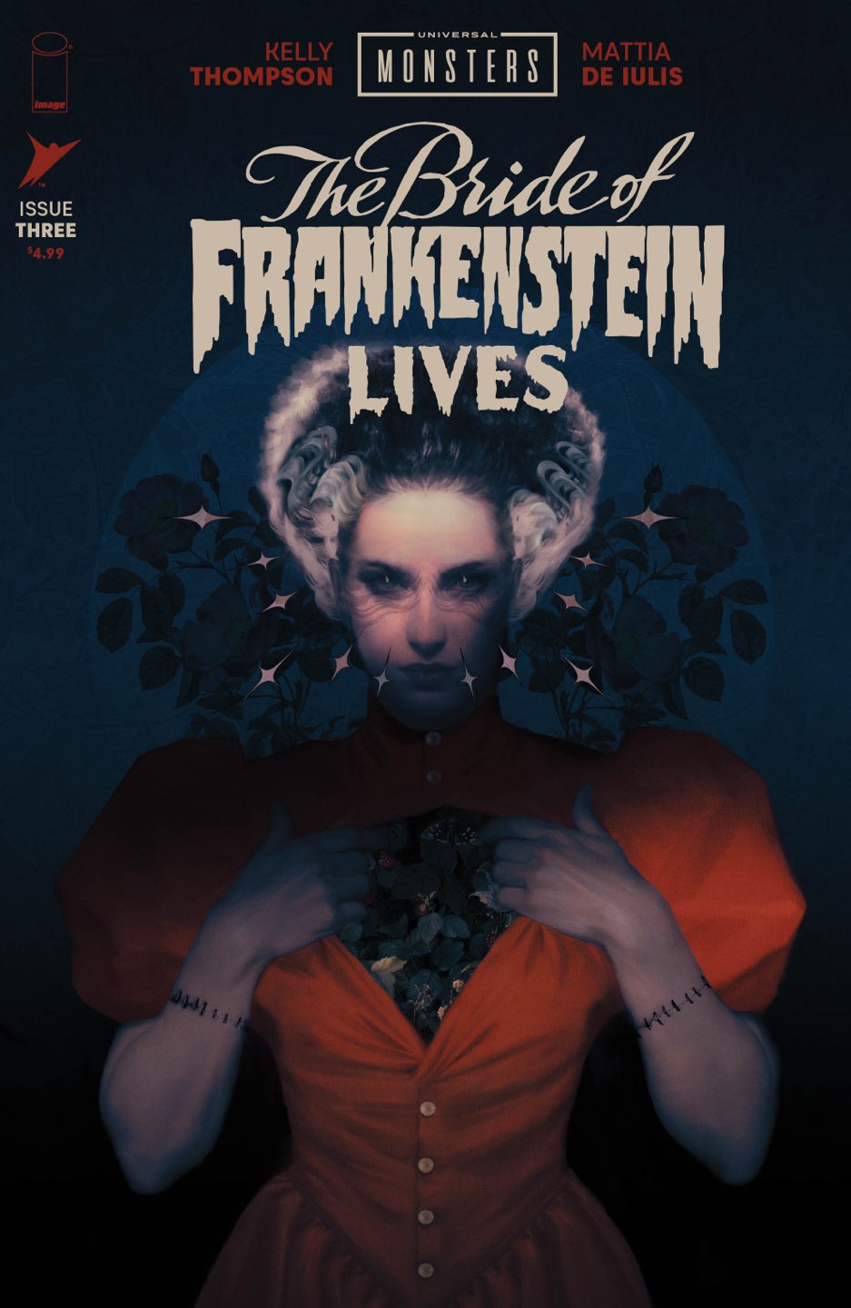 Universal Monsters the Bride of Frankenstein Lives #3 (of 4) Cover E – 1:50 Ratio Yorgos Cotronis Variant