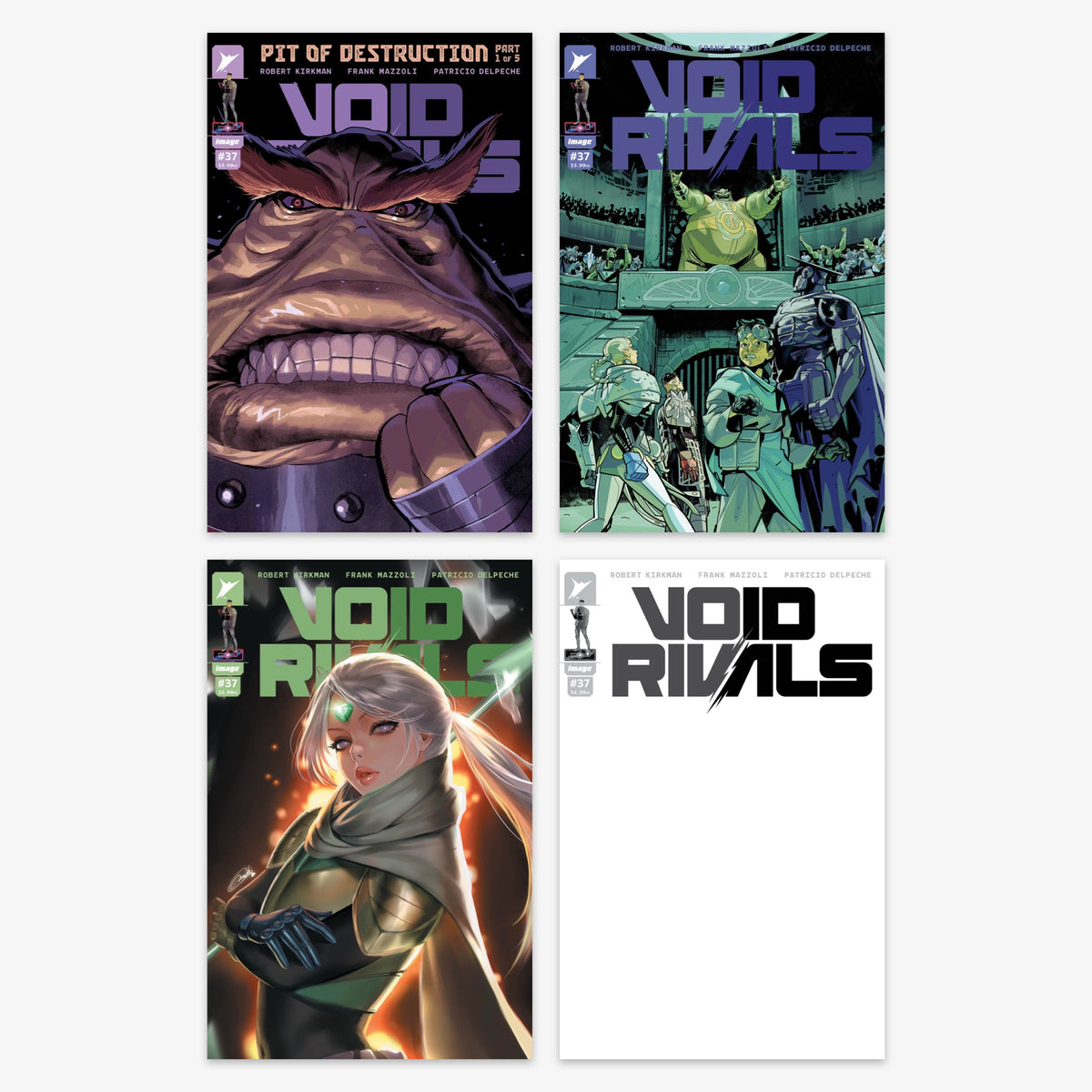 Void Rivals #37 Bundle – Covers A, B, C & G (No Incentive)