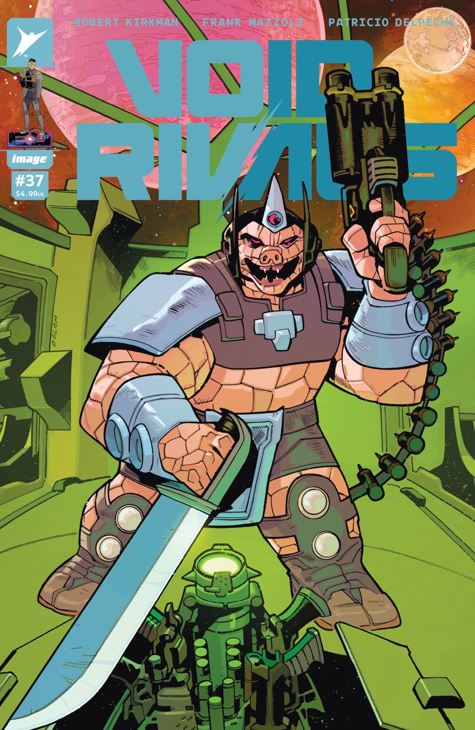 Void Rivals #37 Cover F – 1:100 Ratio Balam Foil Variant