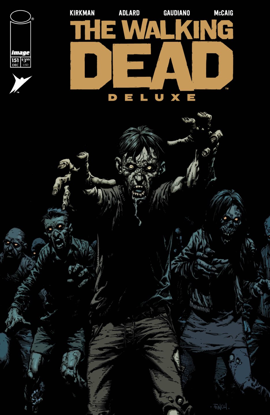 Walking Dead Deluxe #151 Cover A – David Finch & Dave McCaig