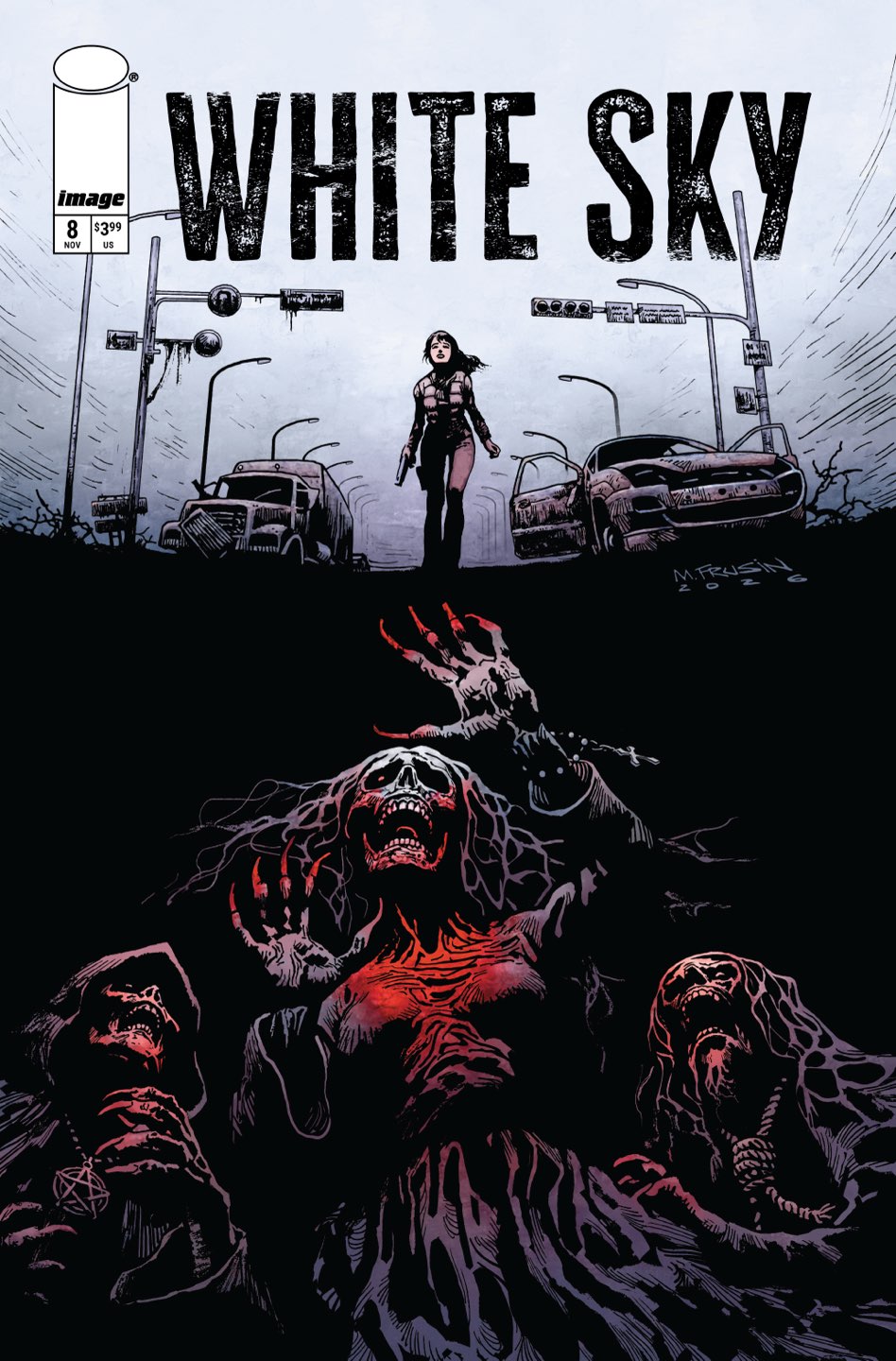 White Sky #8 Cover A – Marcelo Frusin
