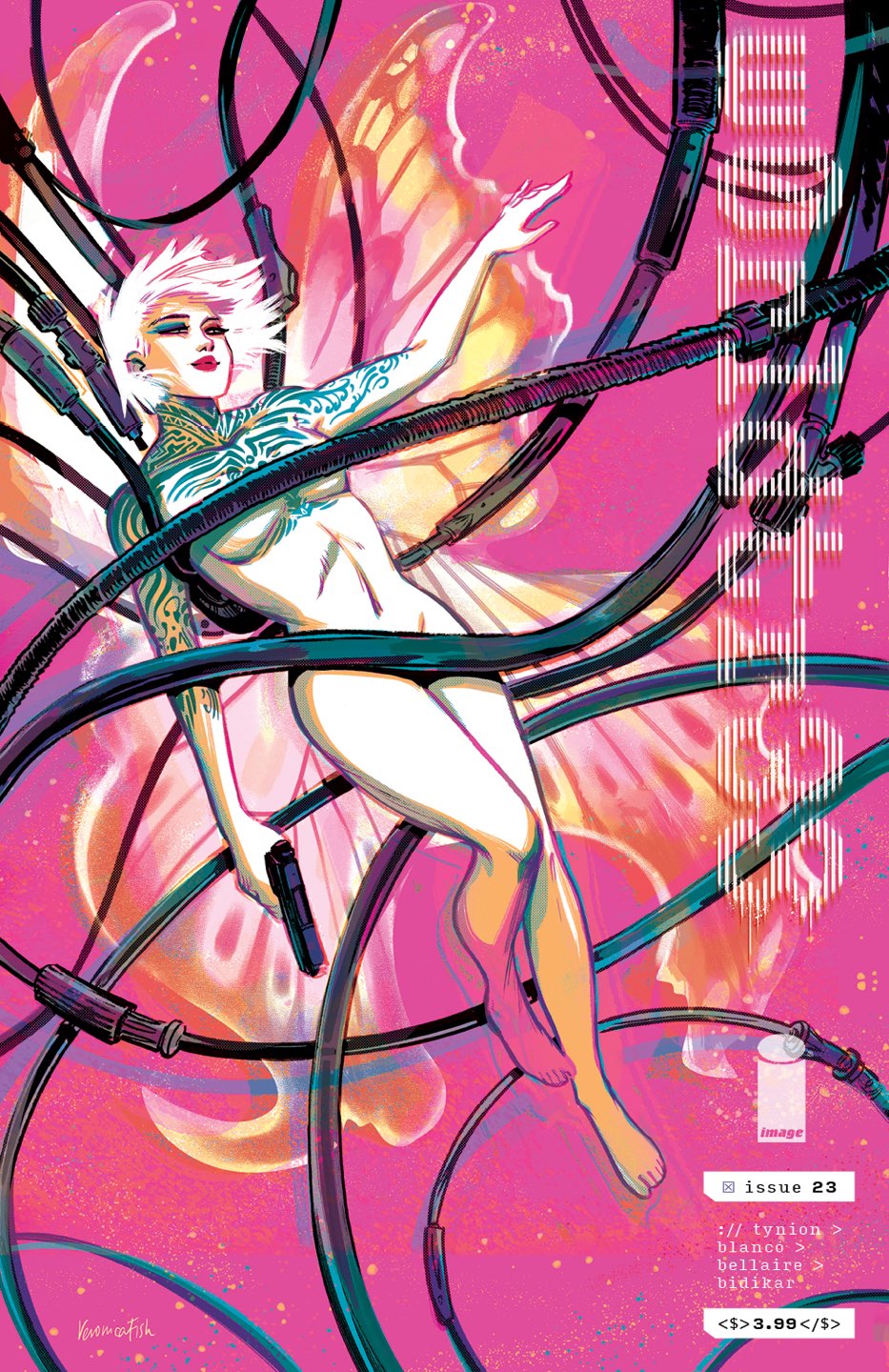 W0rldTr33 #23 Cover B – Veronica Fish Variant