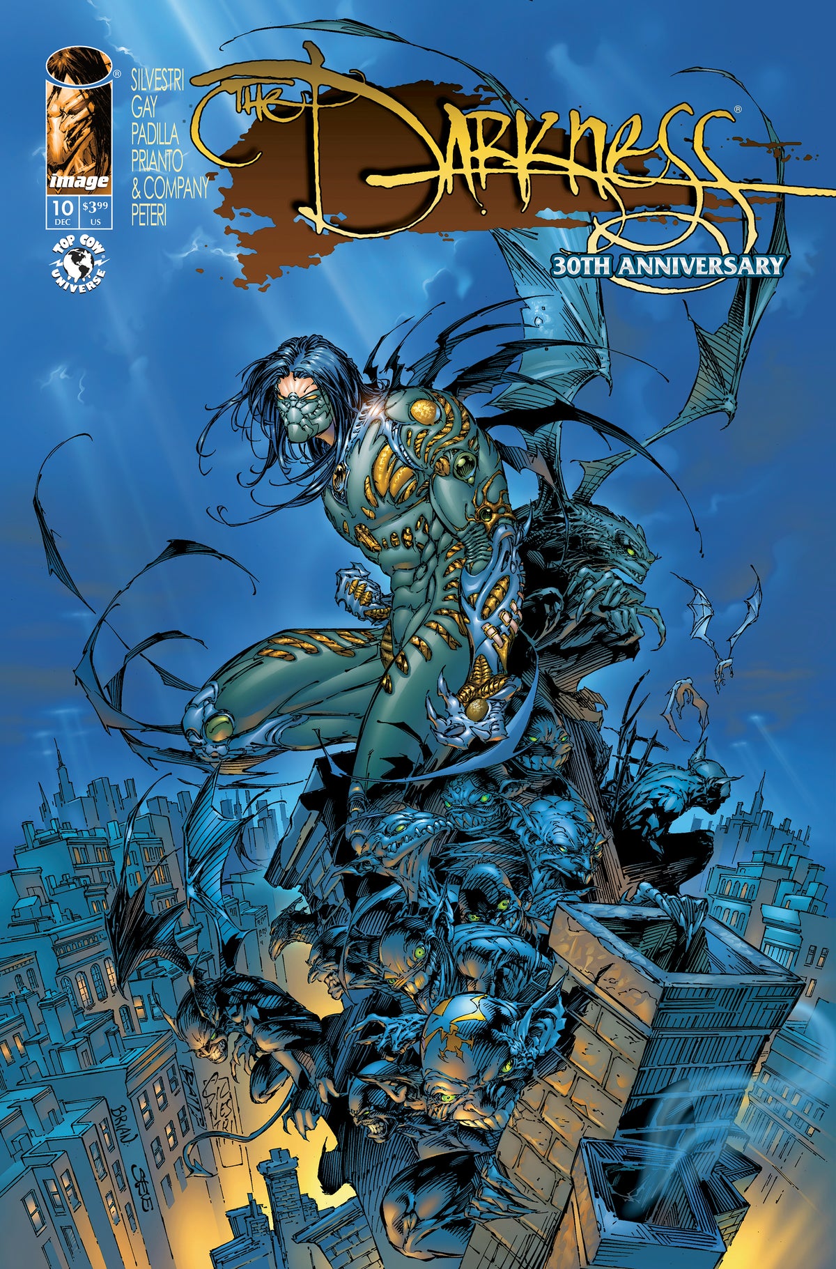Darkness (2025) #10 Cover C – Marc Silvestri & Matt Batt Banning 30th Anniversary Variant
