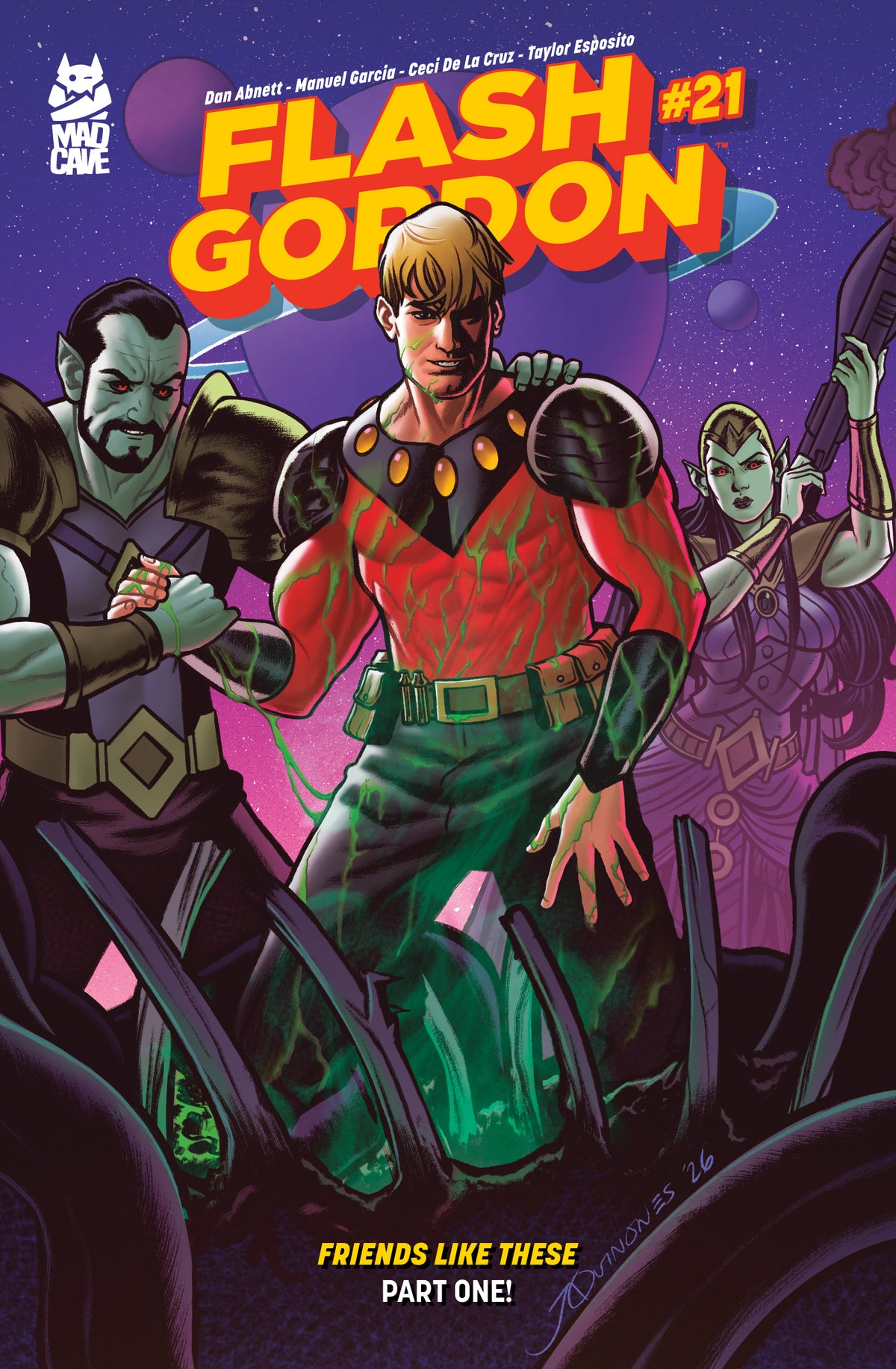 Flash Gordon #21 Cover A – Joe Quinones