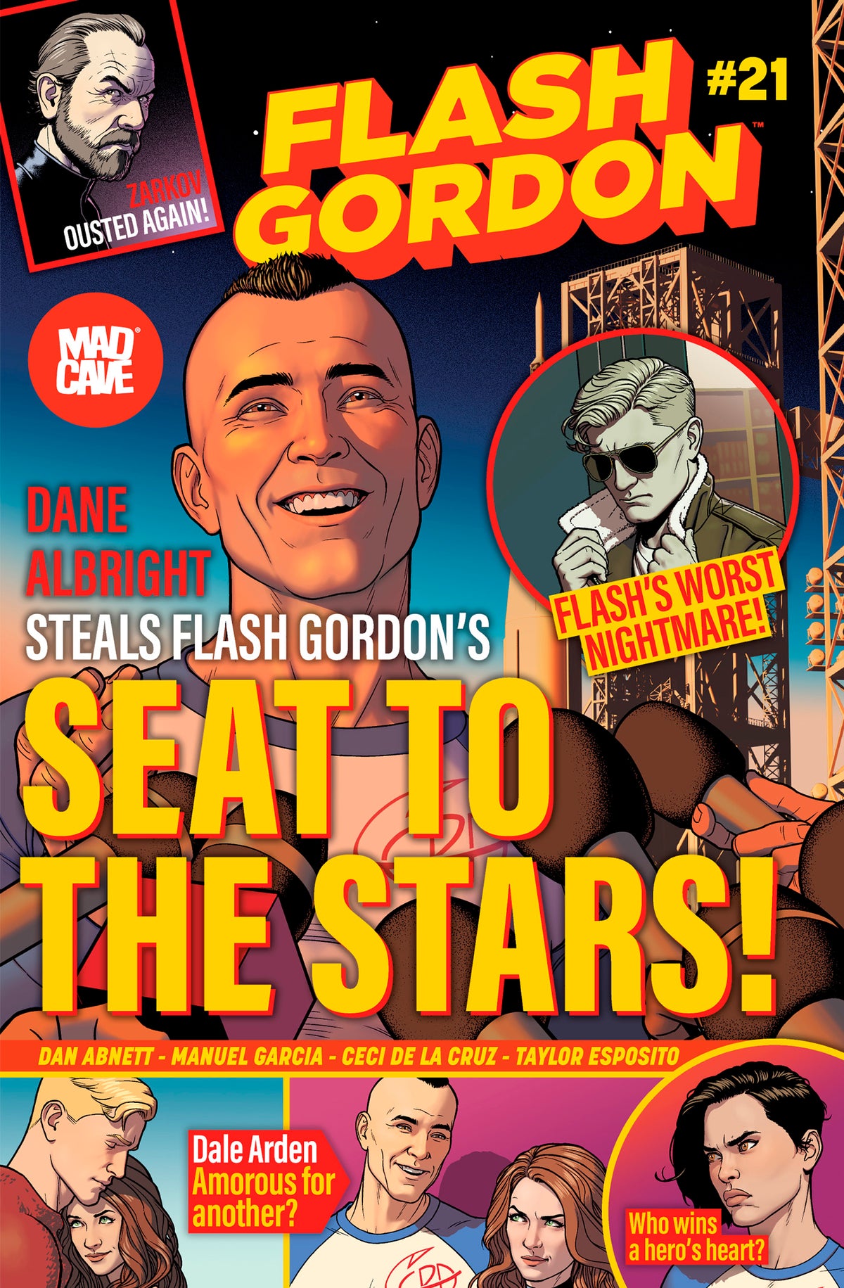 Flash Gordon #21 Cover B – Jamie McKelvie Variant