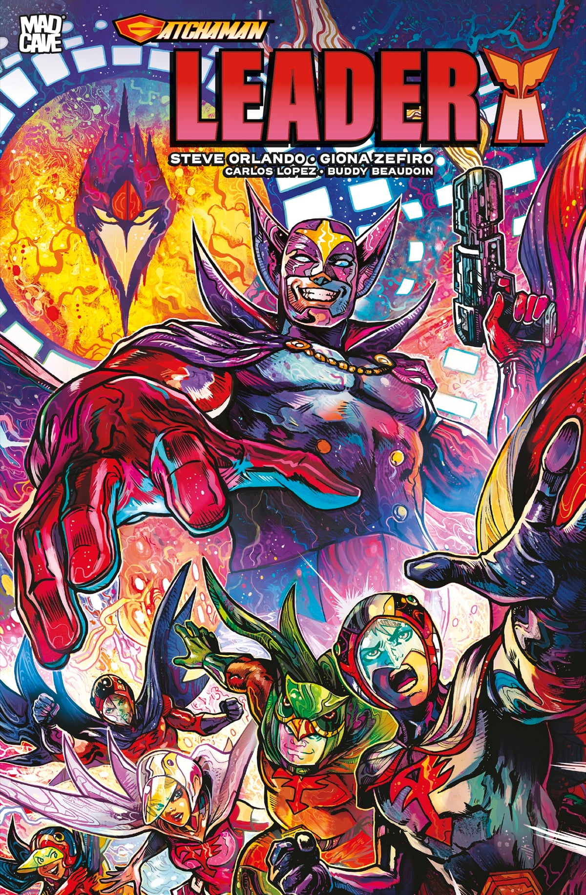 Gatchaman Leader X (One-Shot) Cover A – Vincenzo Riccardi