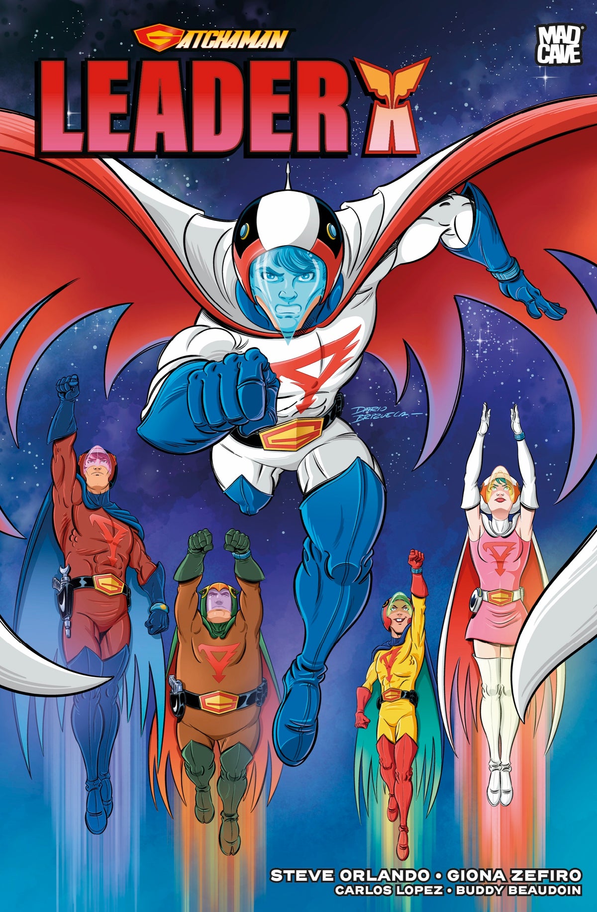 Gatchaman Leader X (One-Shot) Cover B – Dario Brizuela Variant