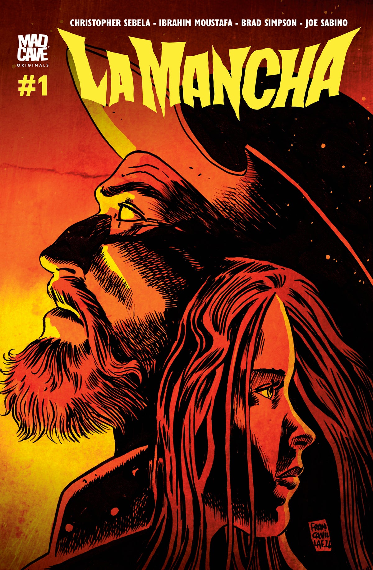 La Mancha #1 (of 6) Cover D – Francesco Francavilla Variant